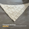 Bandage triangulaire stérile jetable